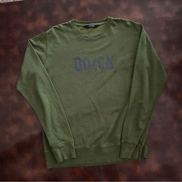 Zadig & Voltaire Women’s Green Steeve Rock Flashlight SP Sweater Top EUC Large - Picture 3 of 7